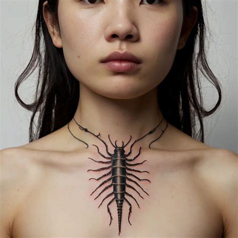 centipede japanese symbolism.